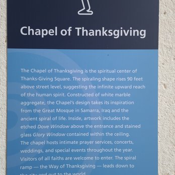 Thanks-Giving Square - Wedding Chapels Near Me - Dallas, Texas Thanks-Giving Square - Wedding Chapels Near Me - Dallas, Texas