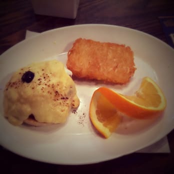 Arts Bar & Grill - Half size of eggs Benedict. Perfect poached egg :) - Sports Bars Near Me - Riverside, California Arts Bar & Grill - Half size of eggs Benedict. Perfect poached egg :) - Sports Bars Near Me - Riverside, California