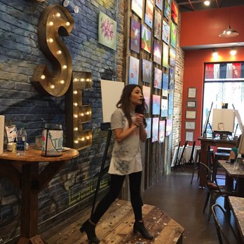 Muse Paintbar - Naomi, the instructor - Paint & Sip Near Me - Fairfax, Virginia