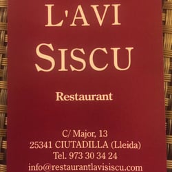 L'avi Siscu de Ciutadilla