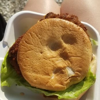 Holiday Snack Bar - Chicken sandwich! Paige's fault! - American Near Me - Beach Haven, New Jersey