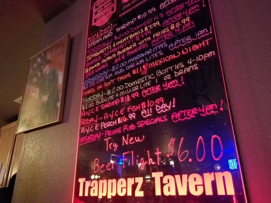 Menu photo 3 Trapperz Tavern La Salle, MI Menu photo 3 Trapperz Tavern La Salle, MI