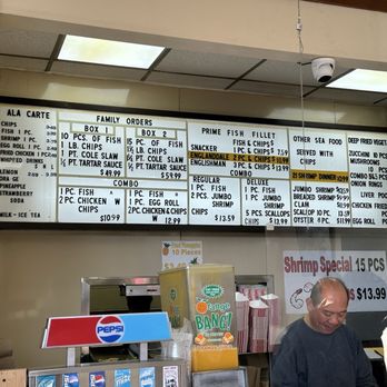 England Fish & Chips - Menu - Seafood Near Me - Long Beach, California England Fish & Chips - Menu - Seafood Near Me - Long Beach, California