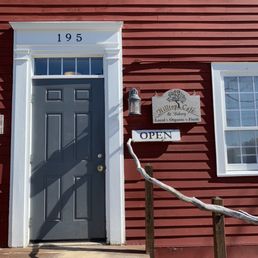 the front door of the restaurant