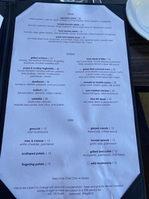 Menu photo 3 LIFT Bar Grill View Vancouver, BC Menu photo 3 LIFT Bar Grill View Vancouver, BC