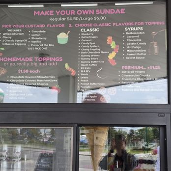 JD's Frozen Custard - Menu - Ice Cream & Frozen Yogurt Near Me - Englewood, Ohio