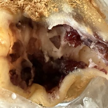 Nuo Mochi - Taro purple rice red bean mochi (I don't taste any purple rice! And it's bland in red bean and taro) - Desserts Near Me - Monterey Park, California