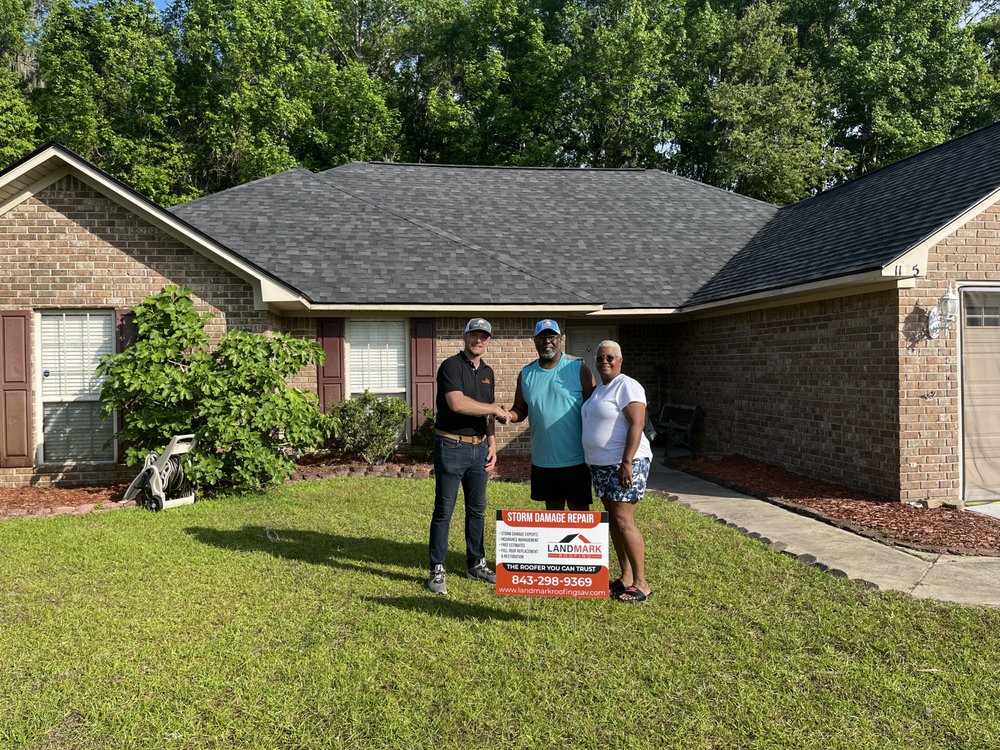 Slide of Landmark Roofing