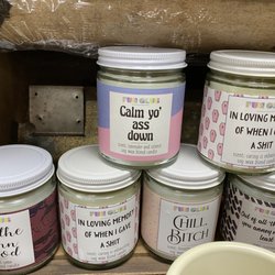 Tiger's Department Store - Humorous candles