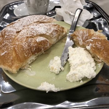 St. Cristo - Their ensaimada de nata, or cream pastry.  Not really sure what is so special, but it was a delight for sure. - Patisserie/Cake Shop Near Me - Palma, PM