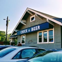 Paseo Arts District - The Chick n beer resturant.