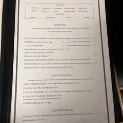 Oaxaca Grill - Menu