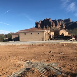 Auborn Construction - Before 3500 Sq Ft RV Garage Additon with 800 sq ft loft