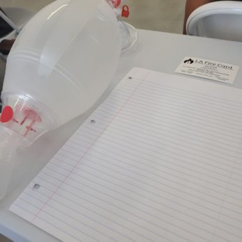 LA Fire Card - CPR Class ready - Specialty Schools Near Me - Los Angeles, California