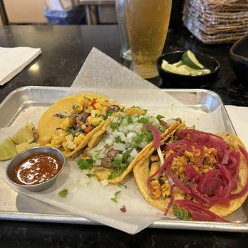Que Vida Tacos - Taco Tuesday , 3 tacos for like 11.99, in picture shrimp , carnitas , veggie taco - Tacos Near Me - Yorba Linda, California Que Vida Tacos - Taco Tuesday , 3 tacos for like 11.99, in picture shrimp , carnitas , veggie taco - Tacos Near Me - Yorba Linda, California