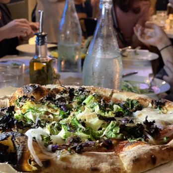 The Alley - Charred Kale & Gorgonzola Pizza - Italian Near Me - Miami Beach, Florida The Alley - Charred Kale & Gorgonzola Pizza - Italian Near Me - Miami Beach, Florida