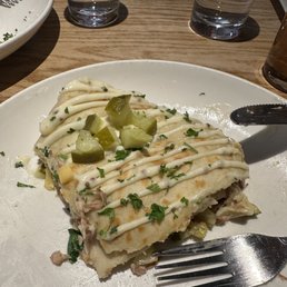 Cubano crepe. Cubano crepe.