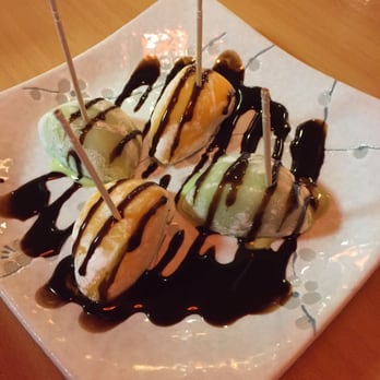 Ikko Sushi - Mochi with ice cream. Complimentary - Sushi Bars Near Me - Silver Spring, Maryland Ikko Sushi - Mochi with ice cream. Complimentary - Sushi Bars Near Me - Silver Spring, Maryland