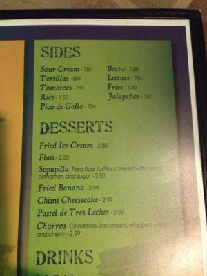 Menu photo 1 El Tucan Owensboro, KY