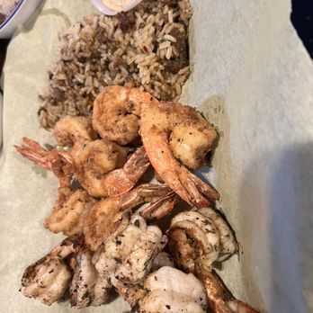 Elders Family Restaurant - Fried and blackened shrimp. - Cajun/Creole Near Me - Converse, Texas