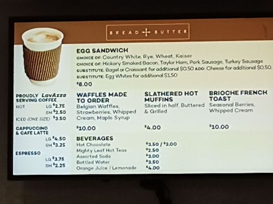 Menu photo 6 Bread & Butter Atlantic City, NJ