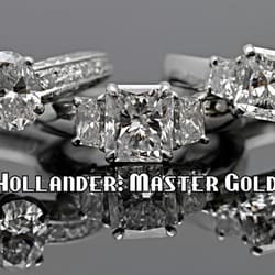 R. Hollander Master Goldsmith Ltd - Handmade platinum & GIA certified diamond engagement rings - guaranteed ethically sourced & priced below Blue Nile!