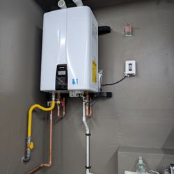 Repipe Home Hero - New gas tankless water heater