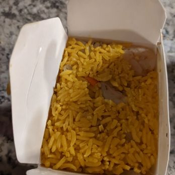 Golden Wok - rice in a paper container - Chinese Near Me - Rural Hall, North Carolina