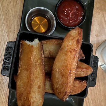 Elm & Good - Triple Cooked Fries - New American Near Me - Dallas, Texas Elm & Good - Triple Cooked Fries - New American Near Me - Dallas, Texas