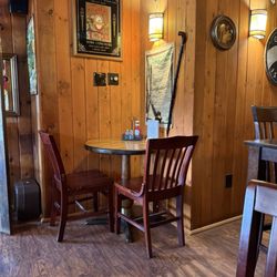 Da's Pub - Inside. Cute little corner table