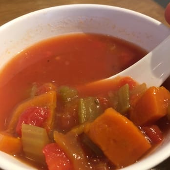 素食.分子 - Veggie soup that came with set lunch - Vegetarian Near Me - Hong Kong, HK