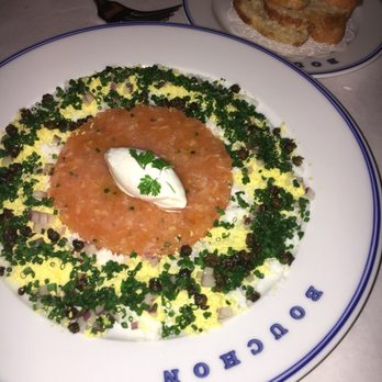 Bouchon - Salmon tartare - French Near Me - Las Vegas, Nevada
