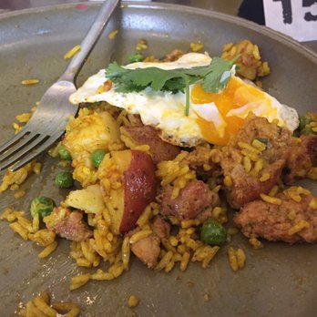 The Royal - The Calentado is seasoned with curry. - Coffee & Tea Near Me - Washington, DC, District of Columbia