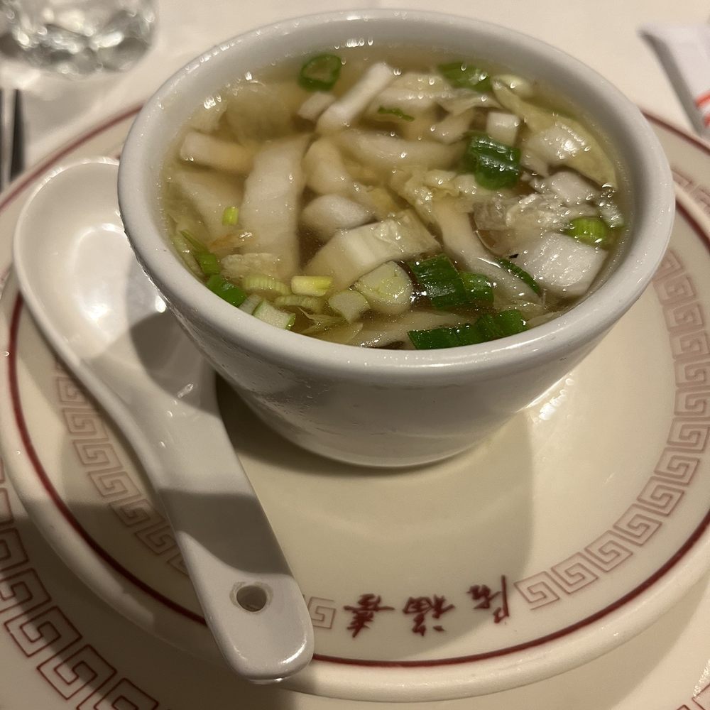Chef Chu's - Cup of hot and sour soup - Chinese Near Me - Los Altos, California Chef Chu's - Cup of hot and sour soup - Chinese Near Me - Los Altos, California