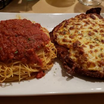 Andrew's Bistro - Chicken burned under salamder. Chicken unseasoned, overcooked, woody, boring. Pasta & replacement ICE cold.. . Birthday ruined. - Italian Near Me - Cumberland, Rhode Island