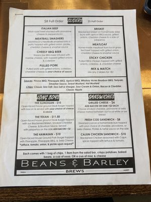 Menu photo 4 Beans & Barley Brews Ashkum, IL