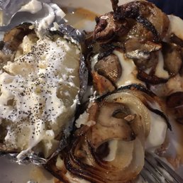 Yooperman Chicken and Baked Potato