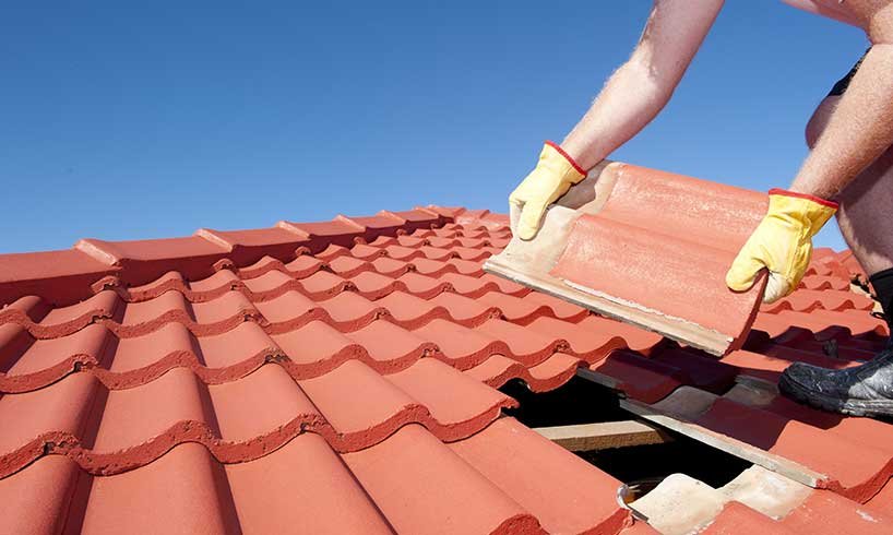 Slide of Barney Roofing