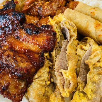 Gina's B-B-Q - Spicy chicken and meat jun - Korean Near Me - Honolulu, Hawaii Gina's B-B-Q - Spicy chicken and meat jun - Korean Near Me - Honolulu, Hawaii