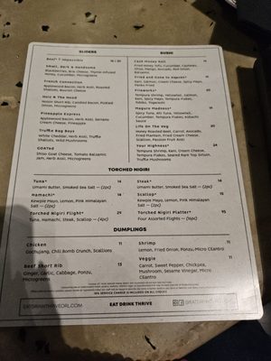 Menu photo 3 Thrive Orlando, FL
