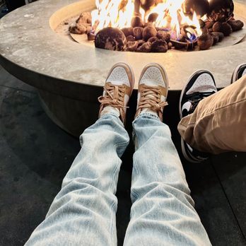 Bear Flag Fish - Sitting by the fire - Seafood Near Me - Huntington Beach, California