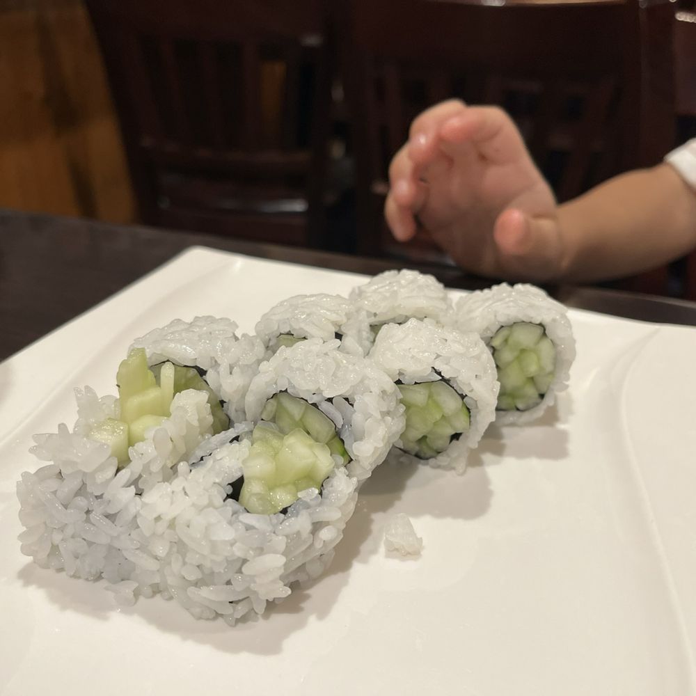 Kiku Sushi - Cucumber roll... terrible, returned it - Japanese Near Me - Monrovia, California