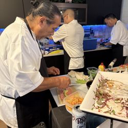 Sushi Affair Catering - Prep in progress
