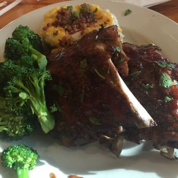 Chili's - Plus, the whole reason we whet out, FULL RACK of BABY BACK RIBS with a mashed potato loaded like a baked potato... "HEAVEN". - Tex-Mex Near Me - Chula Vista, California