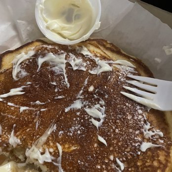 Victory Cafe - Pancake and mayonnaise. They gave me mayo instead of butter - American Near Me - North Las Vegas, Nevada Victory Cafe - Pancake and mayonnaise. They gave me mayo instead of butter - American Near Me - North Las Vegas, Nevada