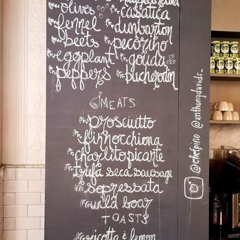 Anthony David's - Anthony aka @chefpino antipasto and meats list, check out their Instagram @chefpino and @anthonydavids_ - Breakfast & Brunch Near Me - Hoboken, New Jersey