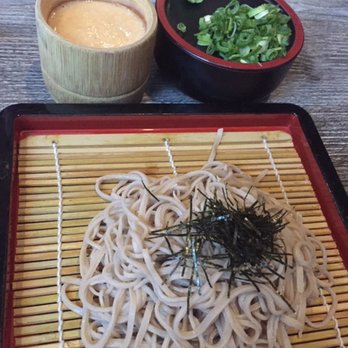 Leichi - cold soba with grated yam paste - Japanese Near Me - Santa Clara, California