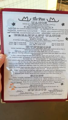 Menu photo 2 Tio Fun - Franklin Franklin, TN