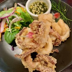 Royal Thai Restaurant - Fried Tasmanian Calamari (Entree)
