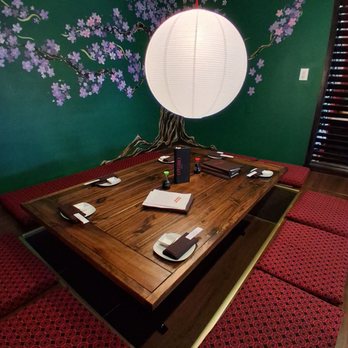 OTOBO Sushi & Bar - Their private "tea room" is by reservation only but costs nothing extra. Shoes off, please! - Sushi Bars Near Me - Bolingbrook, Illinois OTOBO Sushi & Bar - Their private "tea room" is by reservation only but costs nothing extra. Shoes off, please! - Sushi Bars Near Me - Bolingbrook, Illinois